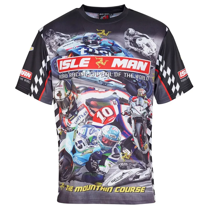 

Moto gp Motorcycle MX off-road Vehicle Breathable Quick-drying T-Shirt TT Racing Short Race Riding Shirt