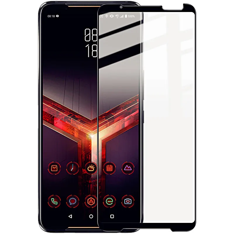 Glass For Asus ROG Phone II ZS660KL Rog 2 tempered glass film Imak Pro+ Full coverage Screen Protector protection cover | Мобильные