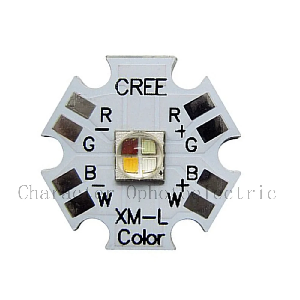 5 шт. Cree XLamp XM-L XML RGBW RGB белый или теплый цвет высокомощный светодиодный эмиттер
