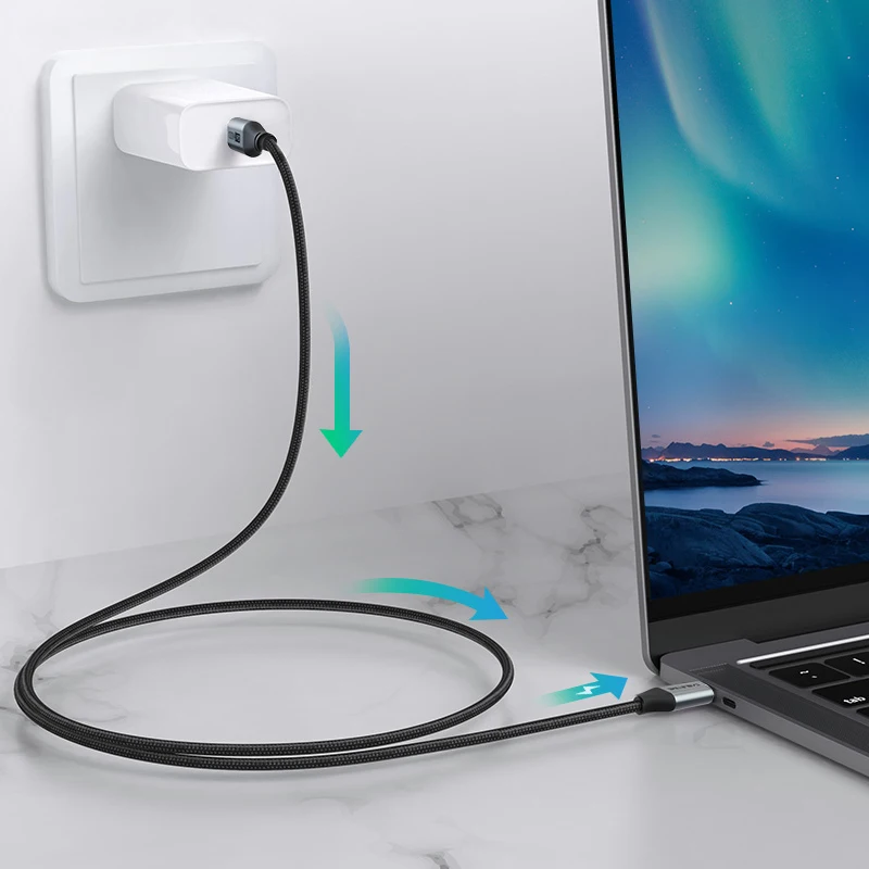 CABLETIME USB C to Type-C Cable 60W for Huawei Mate 30 PD QC 4.0 Fast Charge Data Macbook Samsung S10 Plus N300 | Мобильные телефоны