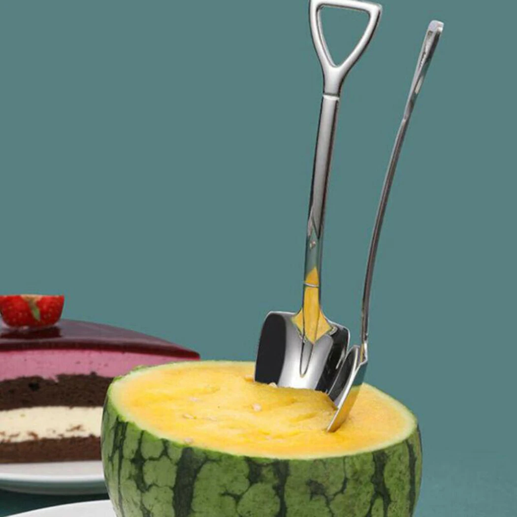 

4Pcs Spoons Coffee Decor Drinking Gadget Kit Kitchen Restaurant Shovel