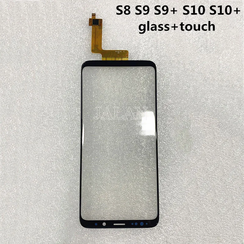 Стекло дигитайзера для замены сенсорного экрана Samsung S8 S9 + S10 ремонт панели ЖК