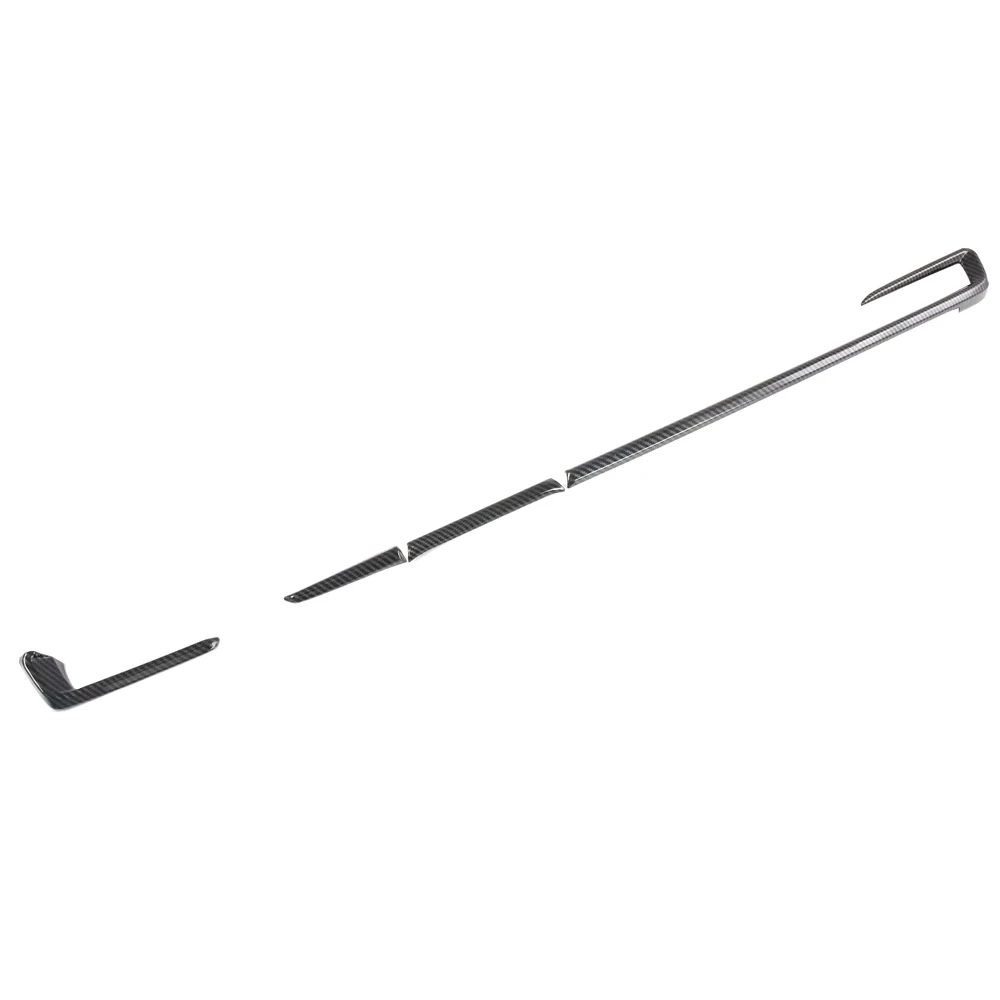 

Left Handle Carbon Fiber Grain Car Interior Accessories Center Dashboard Console Cover Trims 4PCS for Mazda CX-30 2019-2020