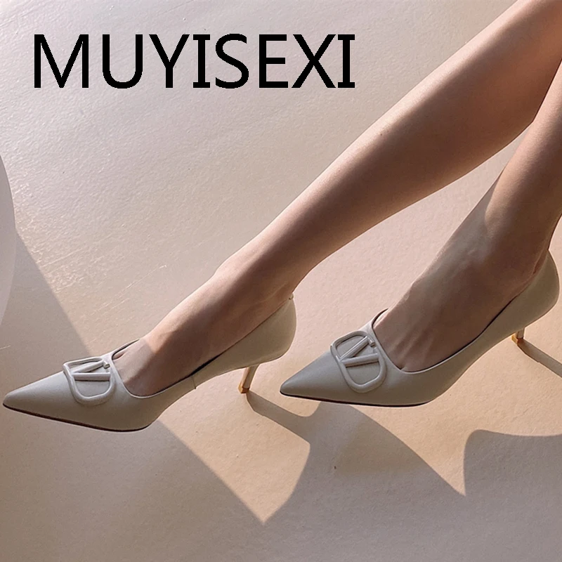 Модная обувь с заостренным носком женские узкие туфли лодочки бренд 5 см на