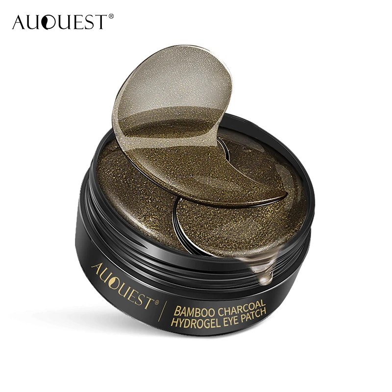AuQuest Detox гидрогелевые Пластыри для глаз коллагеновая пышная маска лечение темных