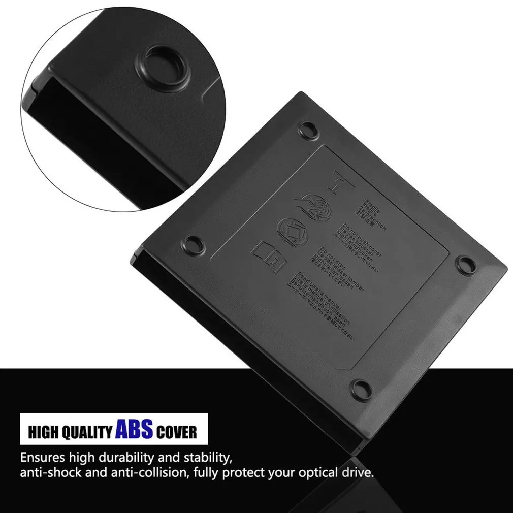 Черный портативный Прочный USB 2 0 Тонкий внешний корпус Корпус для 12 7 мм SATA CD DVD