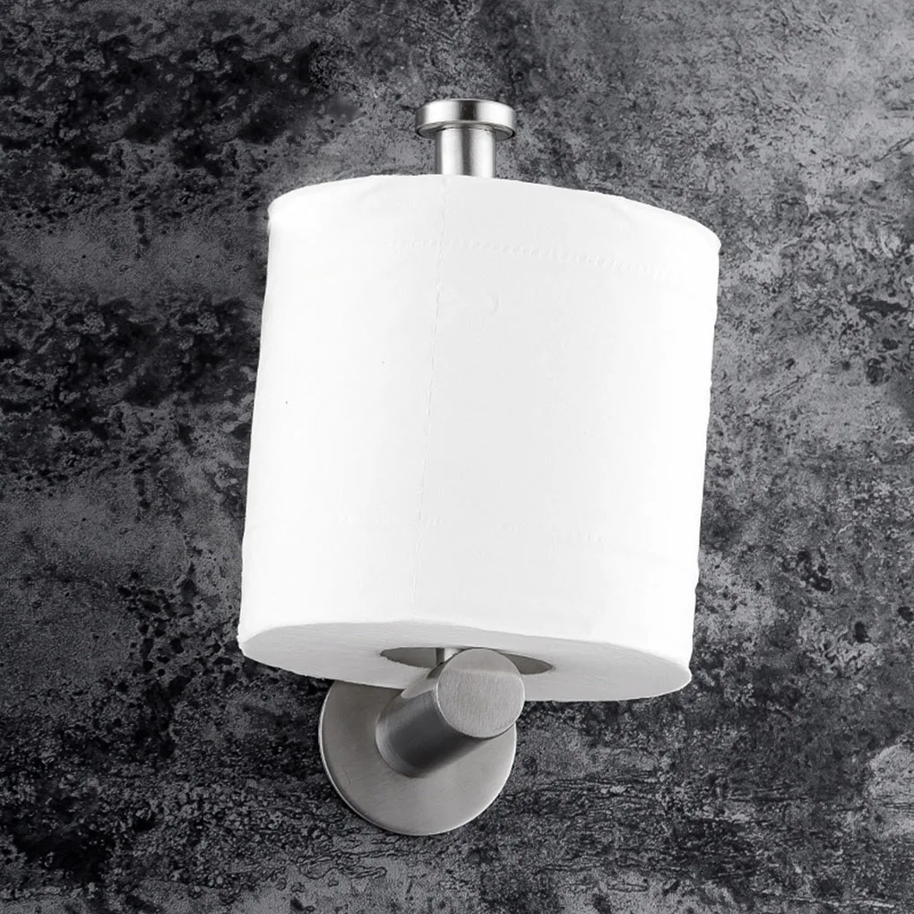 Держатель для туалетной бумаги из нержавеющей стали настенный прочный держатель