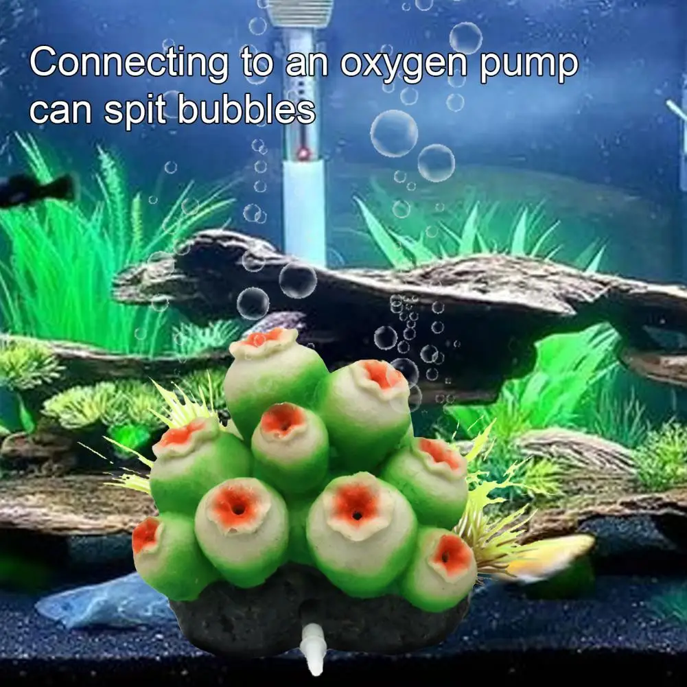 

Практичные аквариумные цветы, трава, полимерные изделия, долговечное украшение для аквариума, аксессуары для аквариума с высокой имитацией