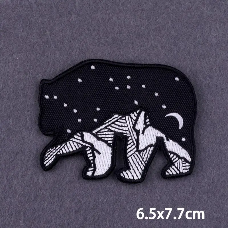 Патчи с вышивкой в виде оленя для путешествий и приключений патчи одежды