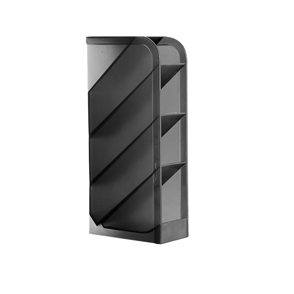 black 5x9x20.5cm Чехол для ручки для дома и офиса, коробка для хранения карандашей, настольный дисплей, контейнер для стола, канцелярские принадлежности, Настольный Органайзер - Цвет: black 5x9x20.5cm