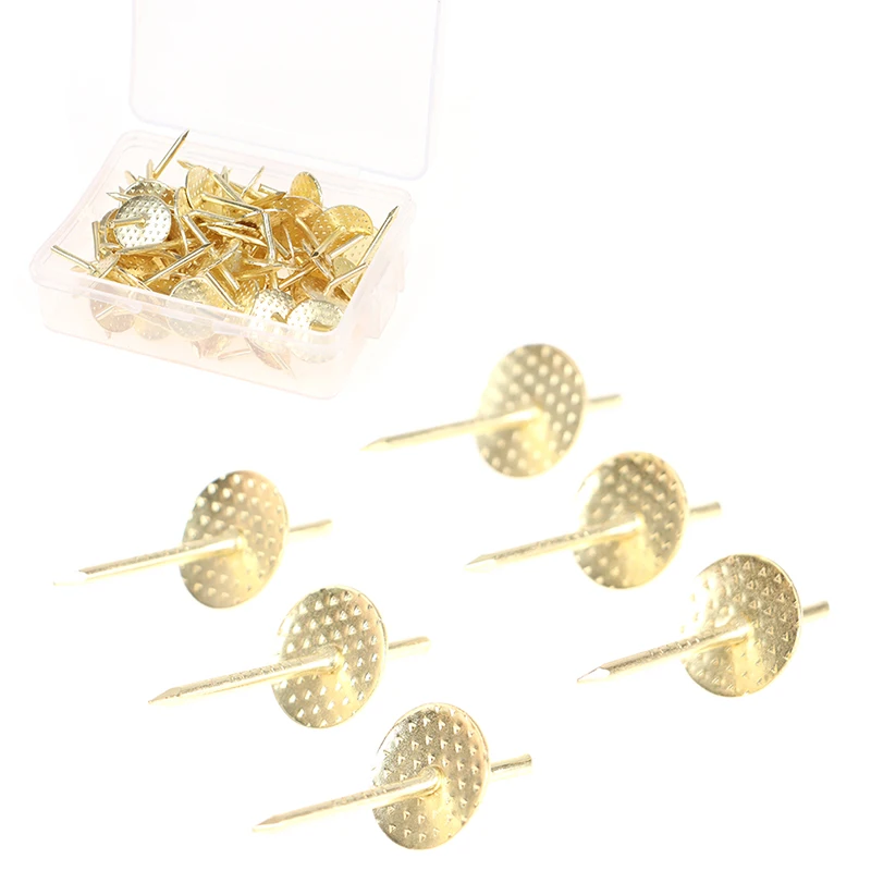 50 шт. металлическая картина Вешалки ногтей фоторамка висит настенные Крючки