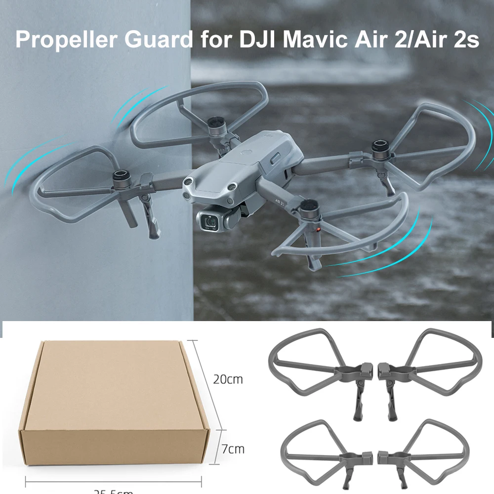 Защита пропеллера для DJI Mavic Air 2/Air 2S складной шасси дрона быстрая установка