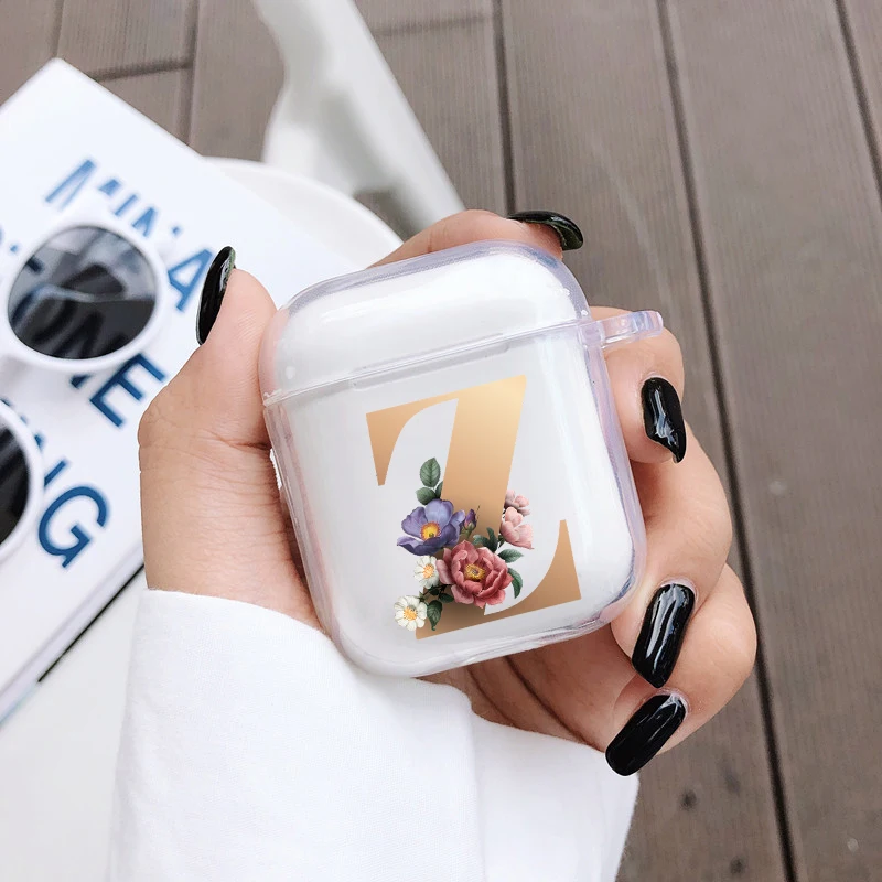 Мягкий милый чехол для наушников Apple airpods роскошный оригинальный с надписью