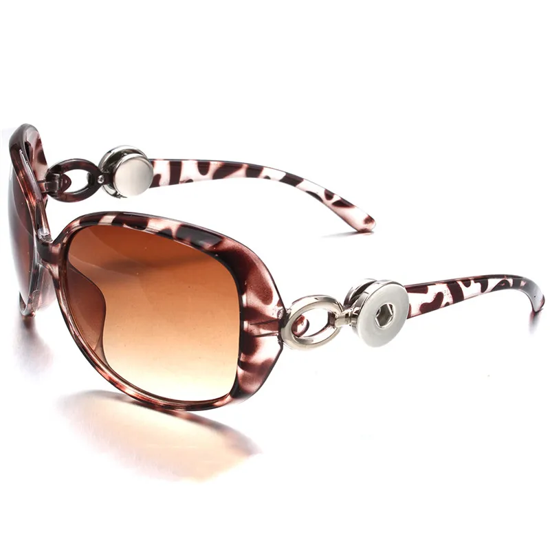 Очки солнцезащитные женские с леопардовым принтом 18 мм 5 цветов|Браслеты шармами|