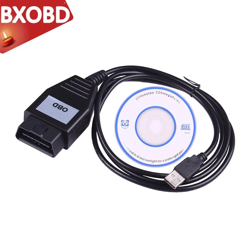 FoCOM Ford VCM OBD OBD2 Диагностический интерфейс для ford кабель автомобиля 1996 ~ 2010 |