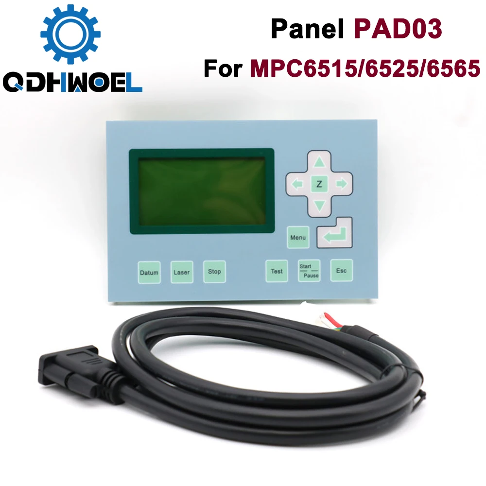 Панель лазерного управления PAD03 Leetro для системы DSP MPC6515 MPC6525 MPC6535|Контроллер с ЧПУ| |