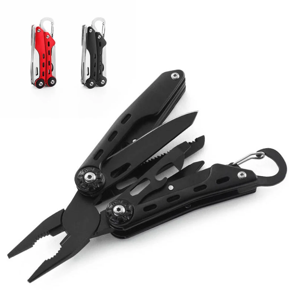 

New EDC Camping Multitool Plier Cable Wire Cutter Multifunctional Multi Tools Outdoor Camping Folding Knife Pliers