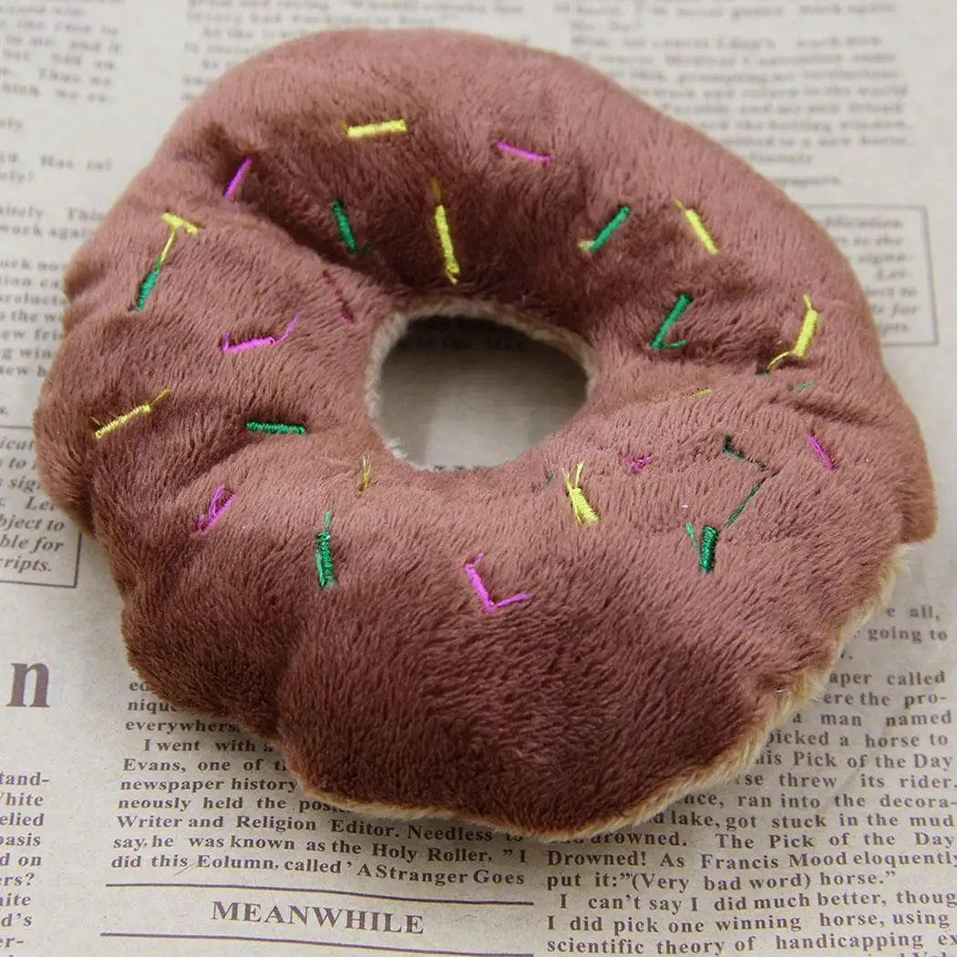 Забавные игрушки для домашних животных кошка собака Жевательная пищалка пэчворк