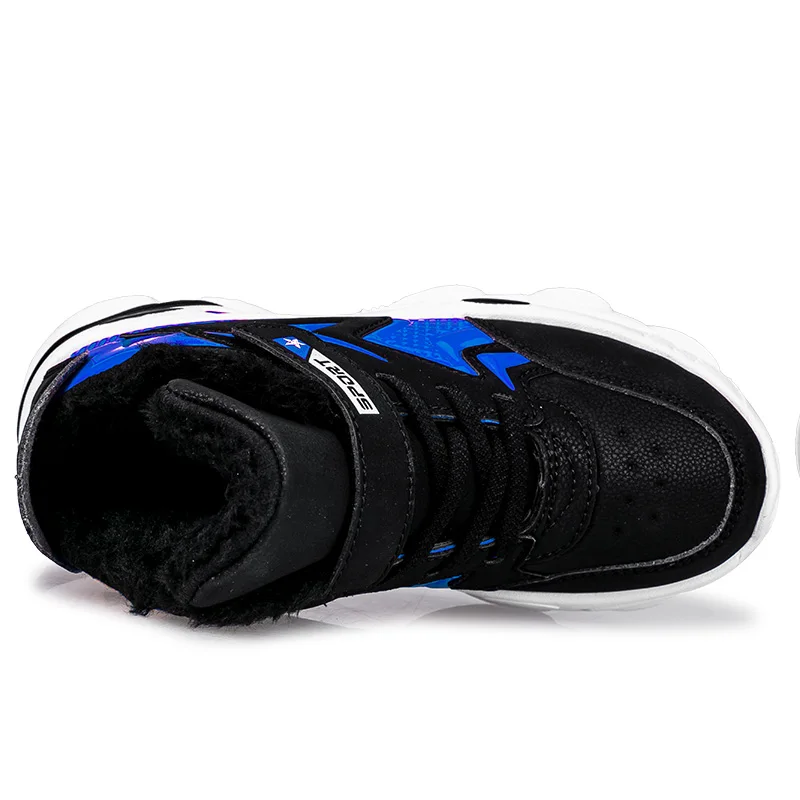 Детские зимние штаны теплая зимняя обувь кроссовки для детей 1 Ретро детская