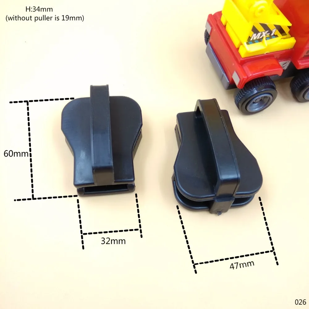 Черный большой размер искусственная головка 30 # 4 шт. для полимерной