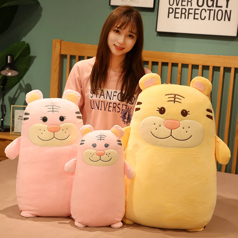 

1pc 45-70cm Little Tiger Cute Doll Plush Toy Hugging Sleeping Pillow Girl Sleeping Bed Doll Super Soft Children's Gift
