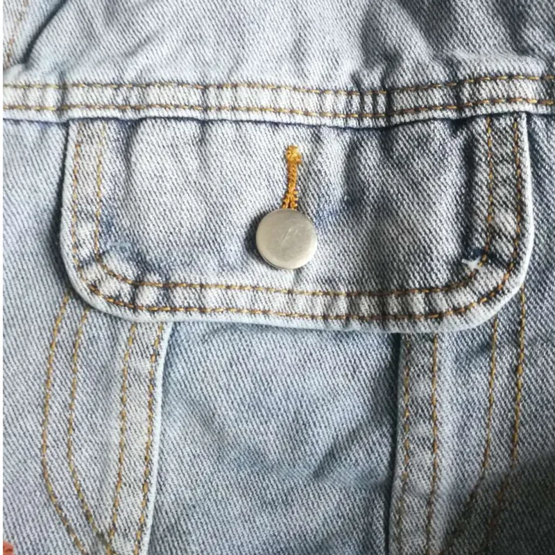 Женская джинсовая куртка в стиле бойфренд свободного покроя |