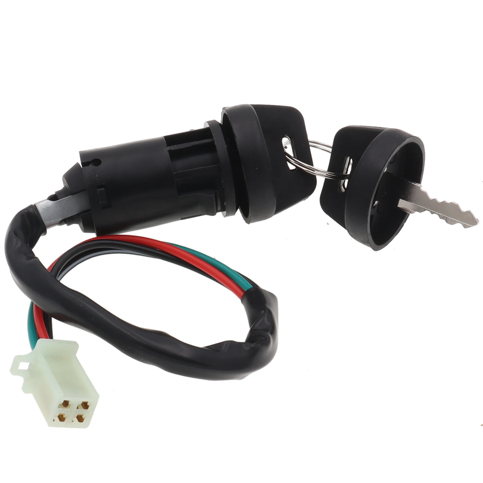 4 провода универсальные 2 ключа зажигания старт переключатель дверной замок ключ