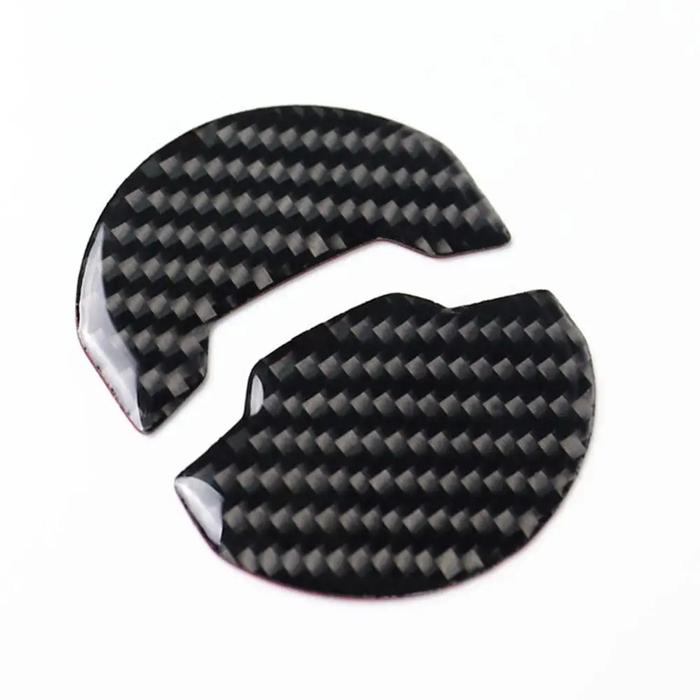 

New Carbon Fiber Air Condition Vent Outlet Cover Trim For Ford Mustang 2015+ Car Interior Decoration Set
