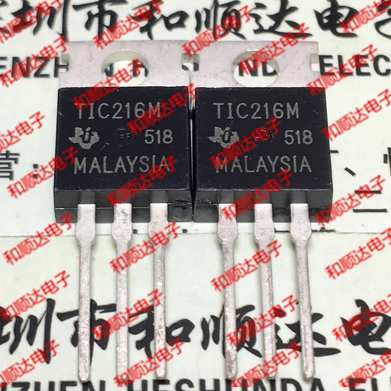 

10 шт./лот TIC216M TO-220 600V 6A