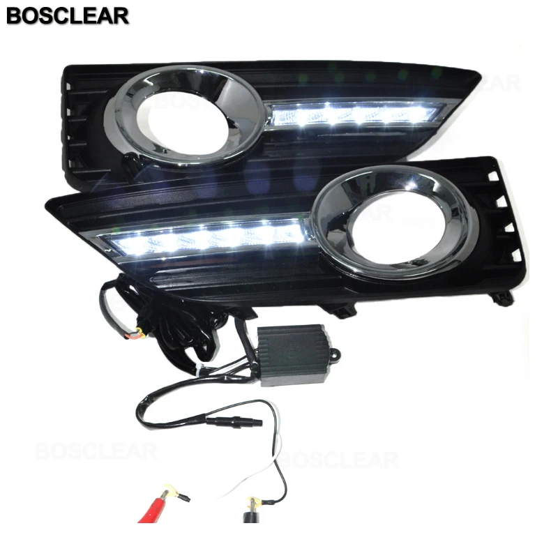 Дневные ходовые огни для автомобиля 2 шт. дневные стайлинга Автомобильные