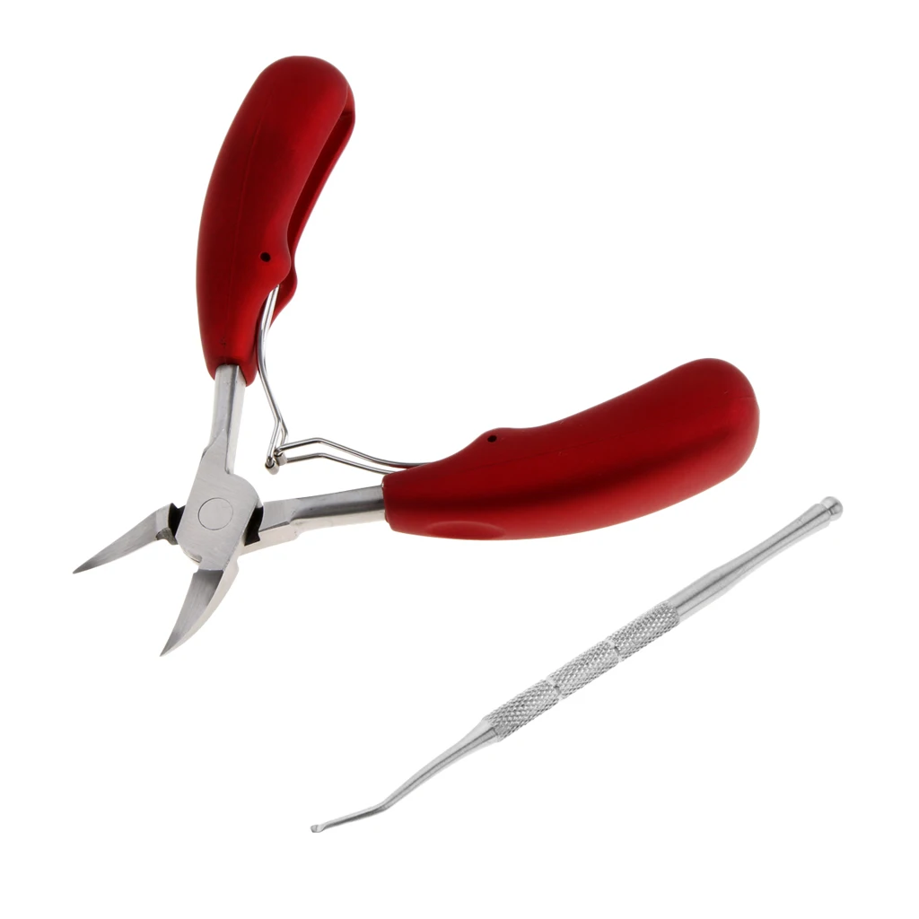 Машинка для стрижки ногтей кусачки кутикулы машинка поднятия вросших набор