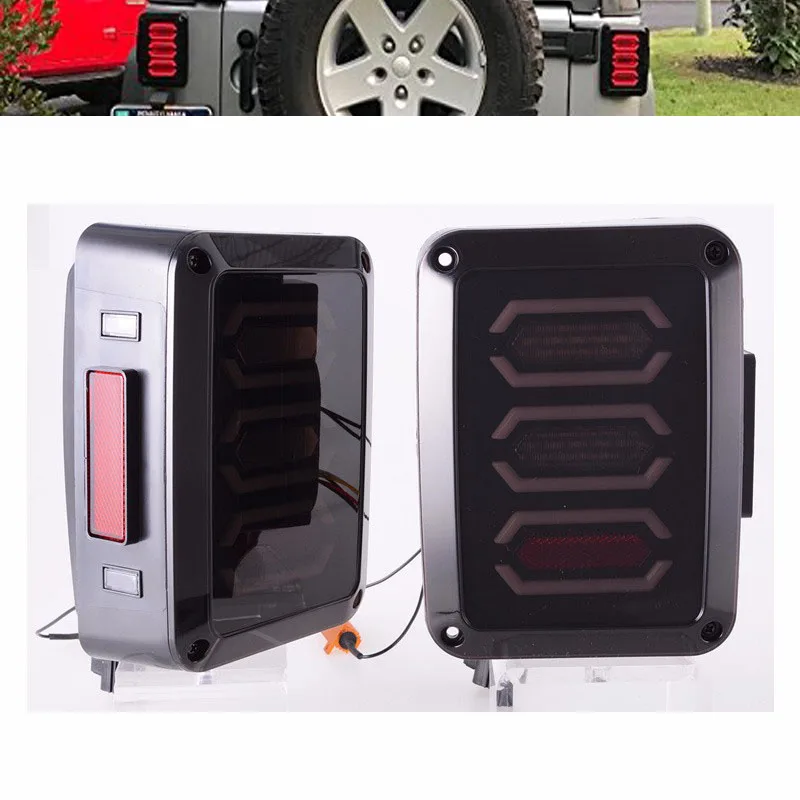Светодиодные задние фонари для Jeep Wrangler JK JKU Sports Sahara Freedom Rubicon 2 4 двери 2007-2017 |