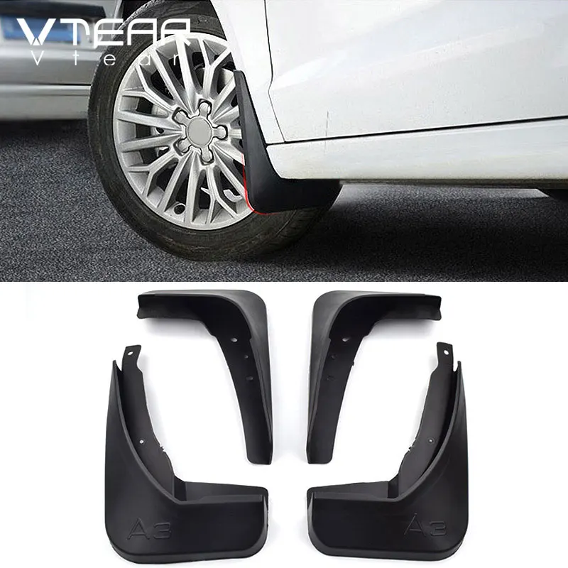 Vtear для Audi A3 8V Брызговики крышка резиновый брызговик защита от брызг брызговики