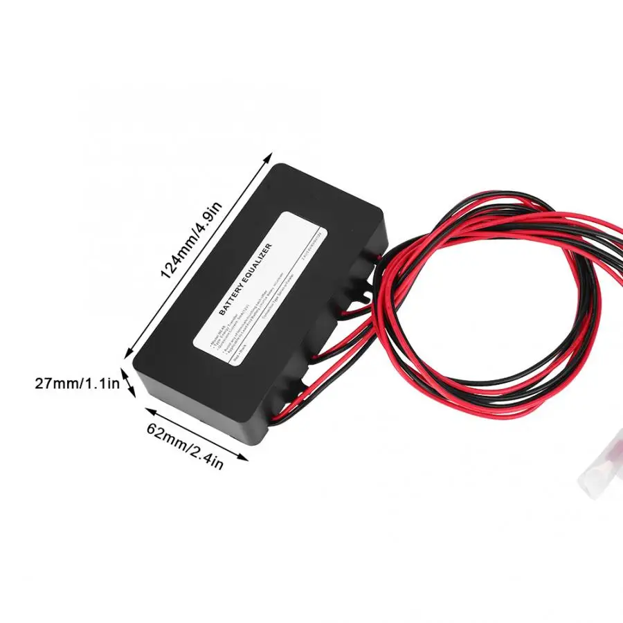 Эквалайзер батареи Черный солнечной системы балансировщик с обратным