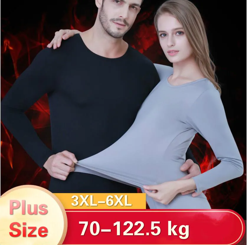 Женская Термоодежда размера плюс женское термобелье для мужчин одежда зимы