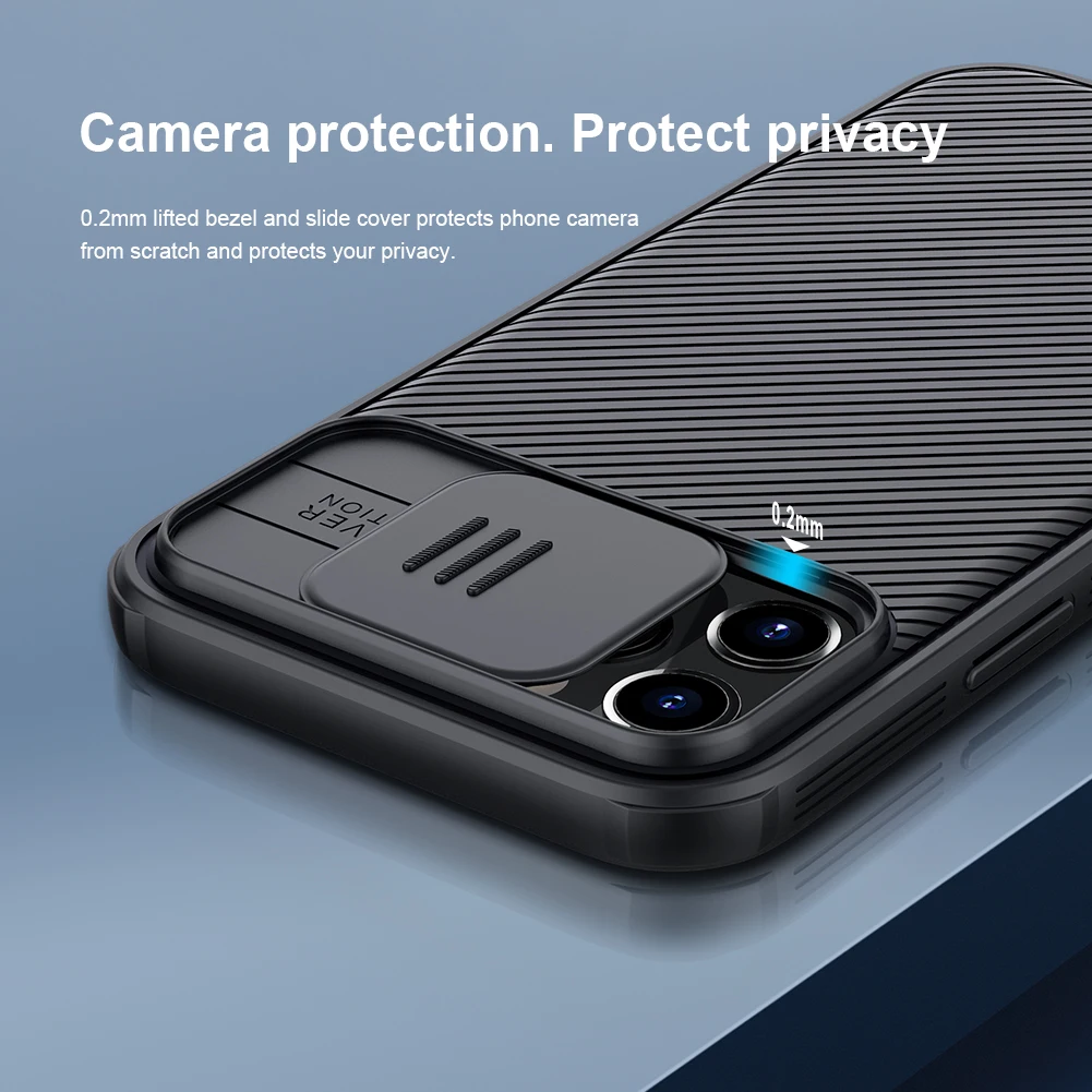 Чехол для телефона Apple iPhone 13 12 Pro Max Защита камеры NILLKIN защитный чехол объектива 5G |