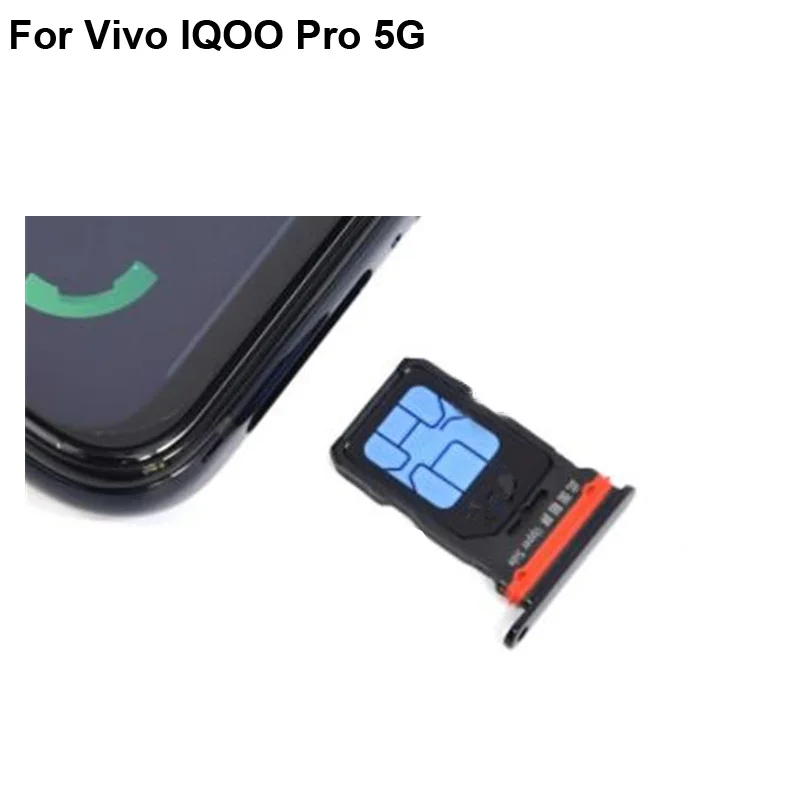 2 шт. для vivo iQOO pro 5G Новый протестированный Sim держатель для карт лоток Слот для карт для vivo iQ OO pro 5G Sim держатель для карт Замена IQOOPRO