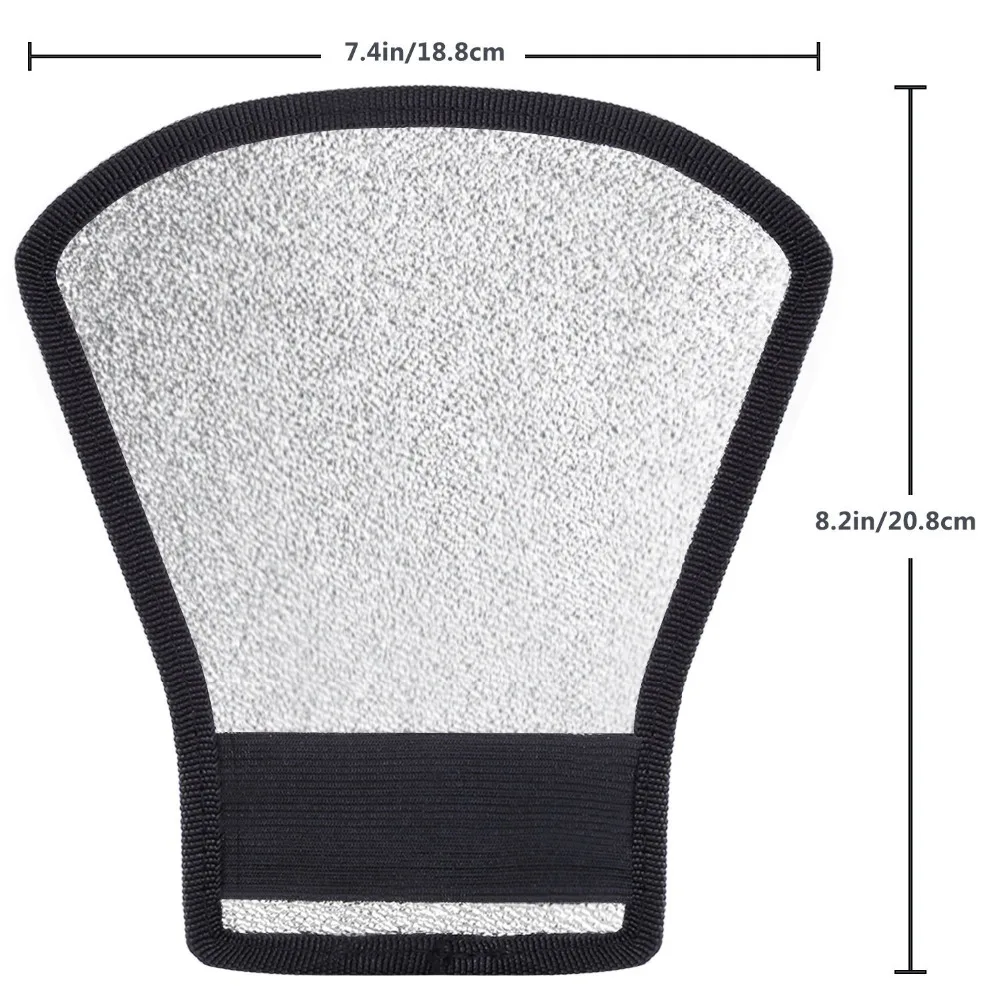 2 в 1 Серебряный/белый Камера светорассеивающий софтбокс вспышка