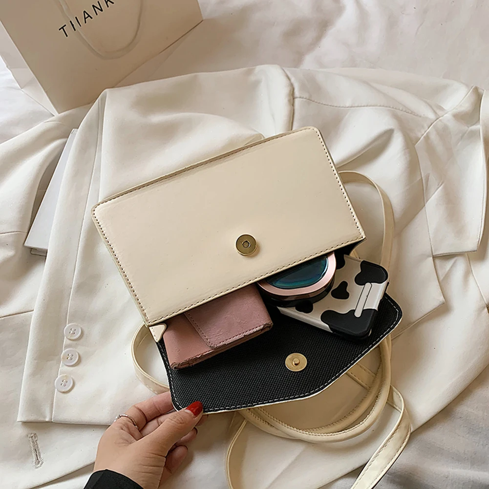 Новые модные женские маленькие сумки через плечо из искусственной кожи с