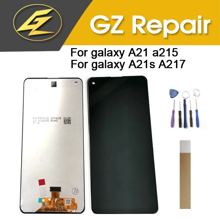 6 5 оригинал для Samsung A21S A217 A217F SM A217F/DS A21 A215 A215U ЖК дисплей сенсорный экран с рамкой