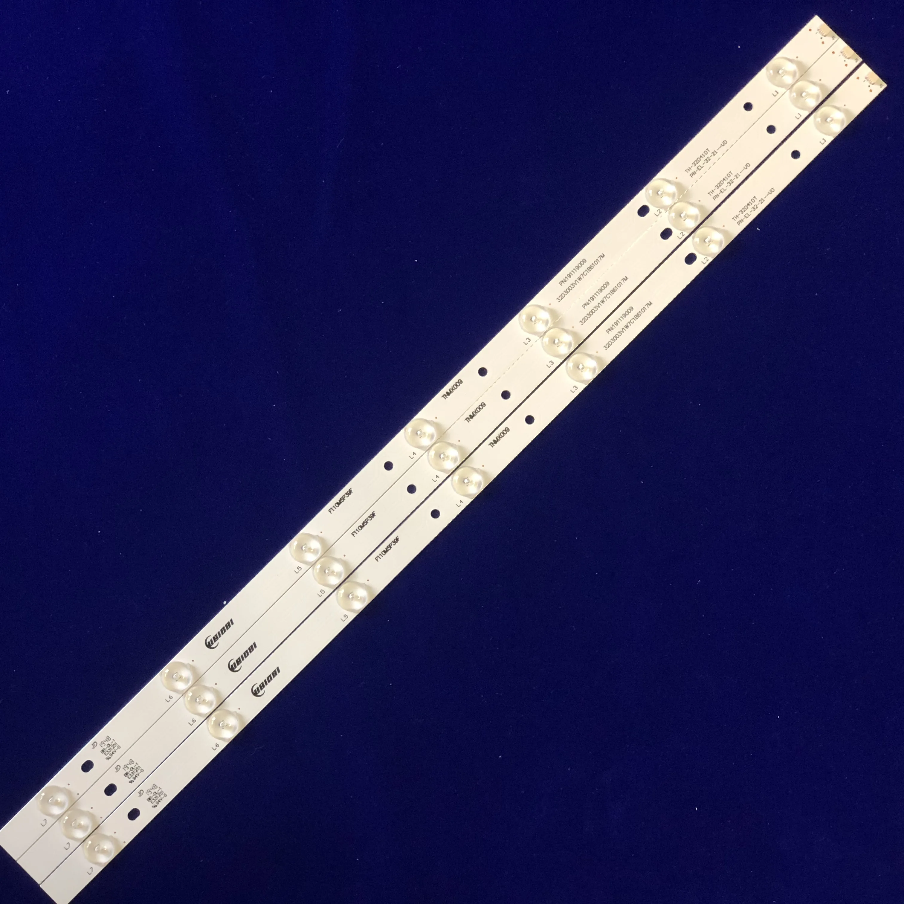 

1Set=3PCS LED Backlight Strip 7 Lamps PN-EL-32-21-V0 For 32 inch TV TX32CSW514S TX-32FS400E TX-32FS400B TX-32ES513E TX-32FS513E