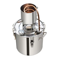 water cup type copper distiller brewing equipment household liquor pure dew machine brewer 33l large capacity distillation