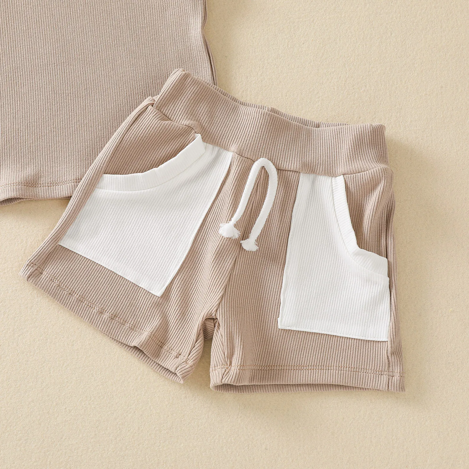 

Toddler Clothing Kids Baby Girls Outfits Summer Vest Rest Short Sleeve Sports Outfit Newborn Suits Fashion Baby Girl Clothes