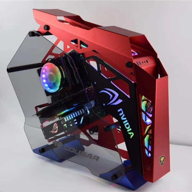 COUGAR Conquer PC чехол буфет 5V RGB AURA светильник Backplate Hollow Style + источник питания