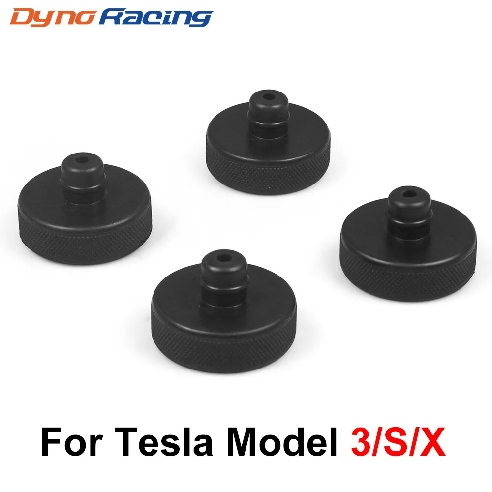 

4PCS Car Rubber Lifting Jack Pad Adapter Tool Chassis Suitable For Tesla Model 3 Model S Model X Model Y Car Accessories