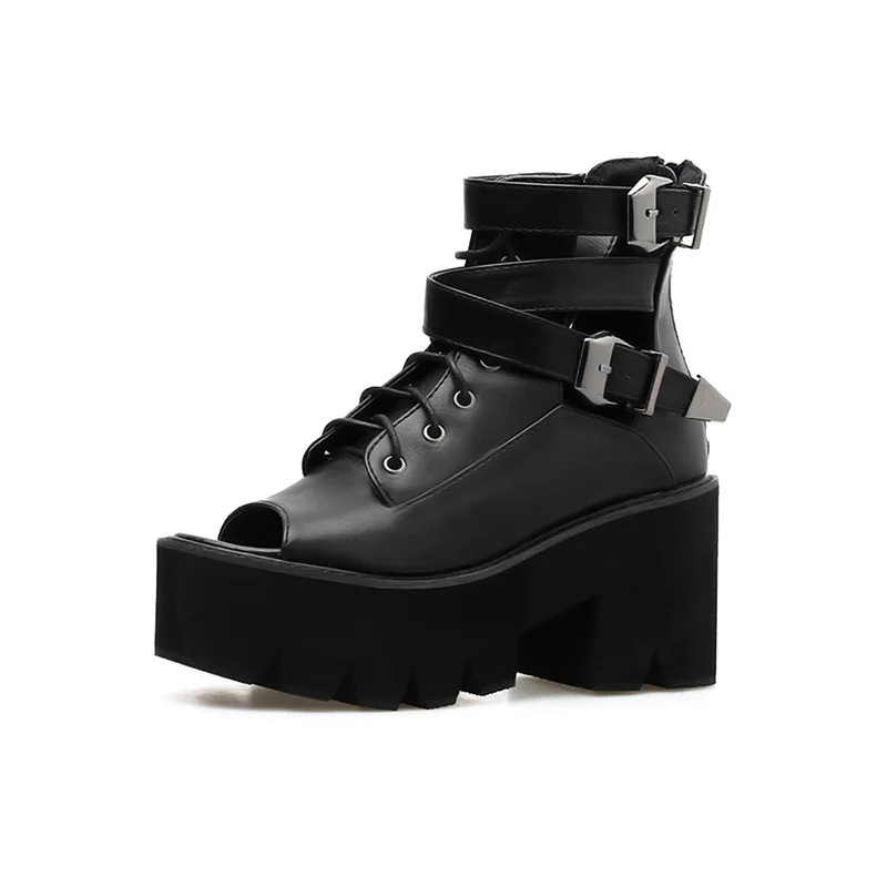 Коллекция 2021 года Сезон весна Туфли с открытым носком на высоком каблуке