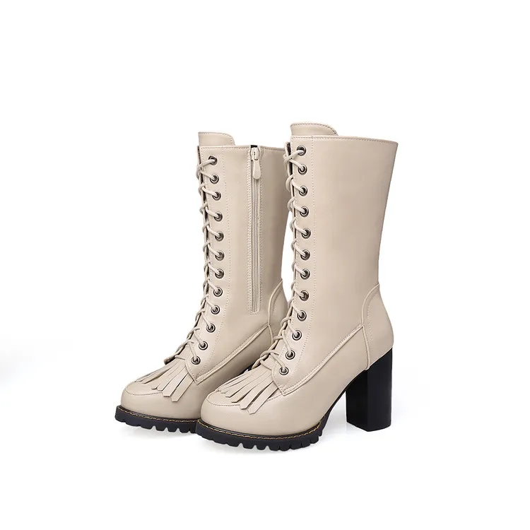 

Ботинки большого размера, женская обувь, ботильоны для женщин, женская обувь, зимние однотонные ботинки с круглым носком и боковой молнией