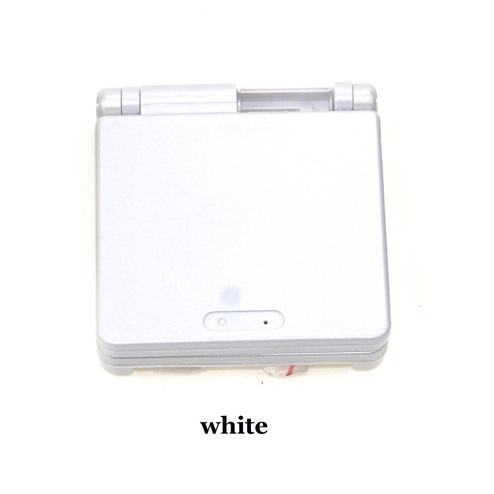 white Полная замена корпуса для nintendo Gameboy Advance SP для GBA SP чехол для игровой консоли - Цвет: white