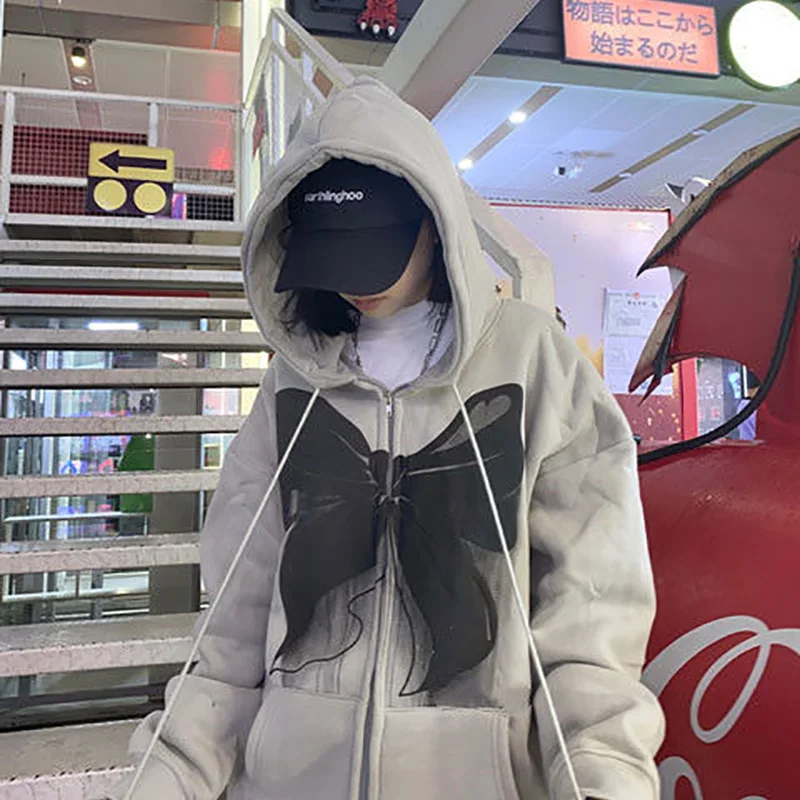 

Женская толстовка на молнии, с длинным рукавом и карманами, большого размера