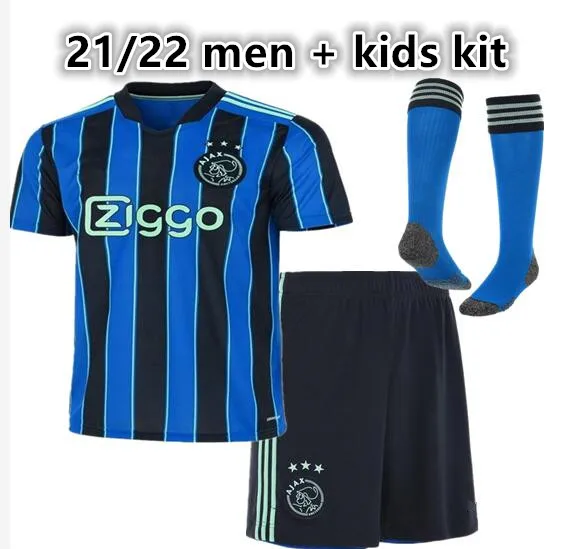 

21 22 boy kids kit 2022 ajax away men kit KLAIBER KLAASSEN BLIND HALLER TADIC TRAORE PROMES NERES HUNTELAAR ALVAREZ ANTONY shirt